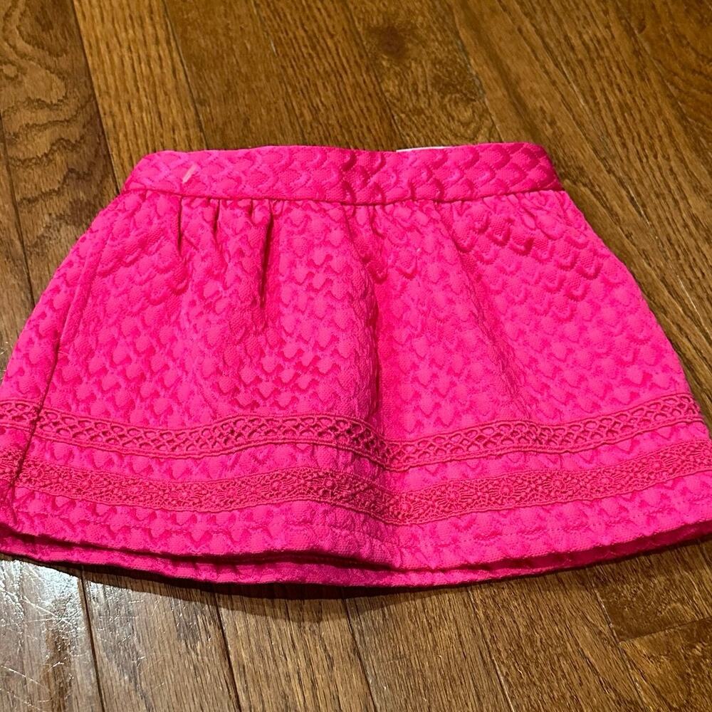 NWOT Genuine Kids by OshKosh 18 months Girls  Pink Quilted Skirt with Pockets